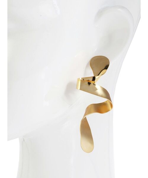 新品♡UN3D. メルト　ウェーブ　MELT WAVE シルバー ピアス UN3D.（アンスリード）の「MELT WAVE EARRING / メルトウェーブ