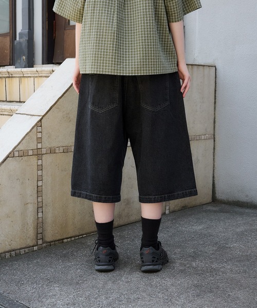 セール】wide baggy slab jorts/ワイドバギースラブジョーツ