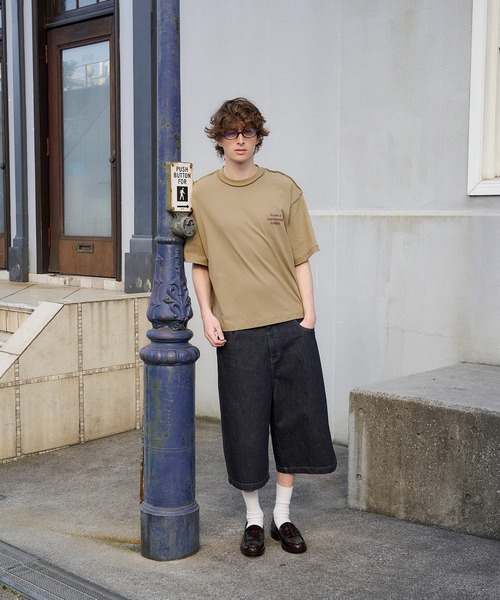 wide baggy slab jorts/ワイドバギースラブジョーツ（デニム