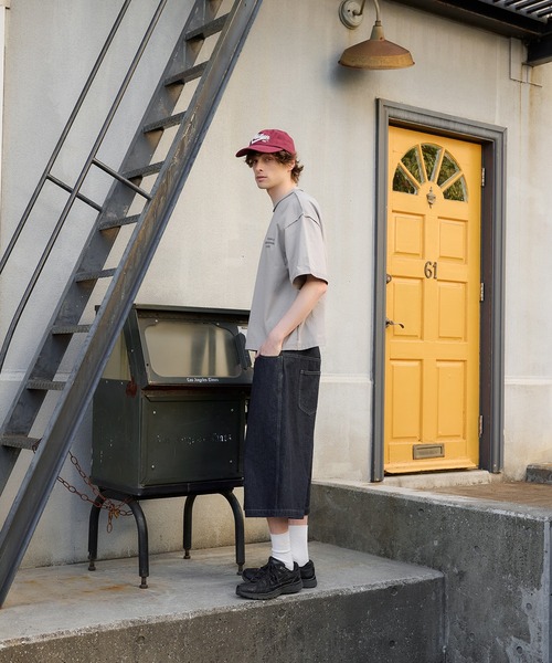 regenglanz デニムセットアップ バギースラブデニムデニム Regen Glanz ジーンズ wide baggy slub denim pants/ワイド