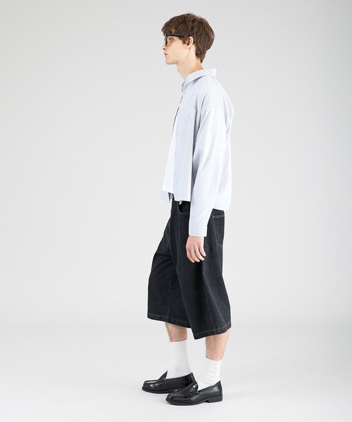 セール】wide baggy slab jorts/ワイドバギースラブジョーツ