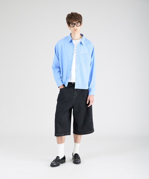 セール】wide baggy slab jorts/ワイドバギースラブジョーツ