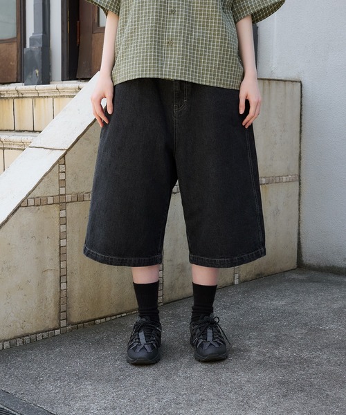 ★じょーさん★ セール】wide baggy slab jorts/ワイドバギースラブジョーツ