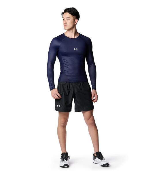 UNDER ARMOUR(アンダーアーマー)の「UAアイソチル コンプレッション ロングスリーブ クルーネック シャツ(ベースボール/メンズ)(Tシャツ/カットソー・メンズ・ネイビー・M/L/S/XL/3XL/2XL)」の11枚目の写真