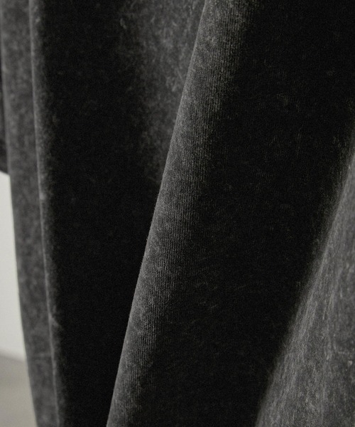Alfred Alex（アルフレッドアレックス）の「【Alfred Alex】ヴィンテージ加工ヨークスタッズ半袖Tシャツ（Tシャツ/カットソー・メンズ・ワインレッド/ブルー/ブラック・M/L）」の8枚目の写真