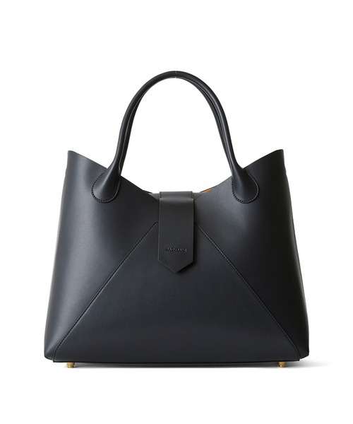 HASHIBAMI（ハシバミ）の「【HASHIBAMI】フェズ ヨコナガ A4バッグ（トートバッグ・レディース・ブラック/ダークブラウン・FREE）」の17枚目の写真