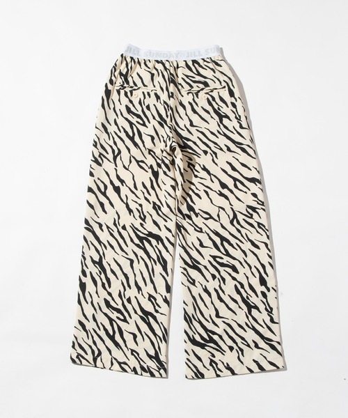 速乾】ゼブラ柄ジャガードゴムパンツ（その他パンツ）｜WCJ（ダブル