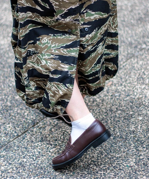 D.M.G.（ドミンゴ）の「[D.M.G / ディーエムジー] リップタイガー迷彩 ミリタリーオーバースカート（スカート・レディース・グリーン系カモフラージュ・S/M）」の17枚目の写真