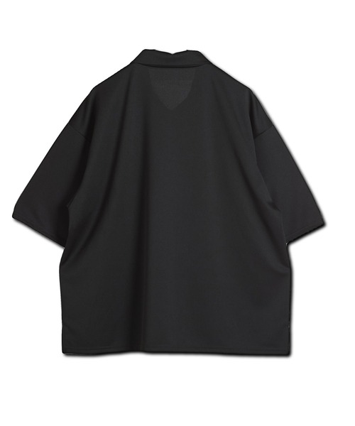 NO ID.(ノーアイディ)の「【NO ID.】Half Zip Big Pullover / ハーフ ジップ ビッグ プルオーバー(ポロシャツ・メンズ・ダークグレー/ダークグリーン/アイボリー/ブラック・ONE SIZE)」の21枚目の写真