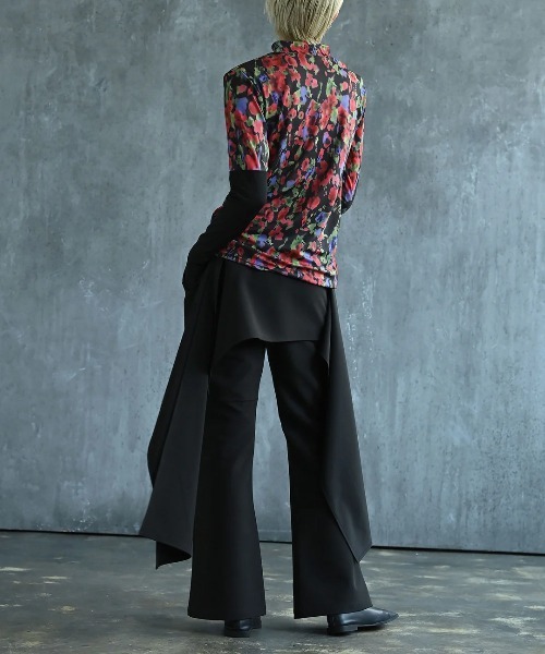 funda mine（ファンダマイン）の「2WAYラップスカートセットパンツ（その他パンツ・レディース・ブラック/グリーン・02/01）」の13枚目の写真