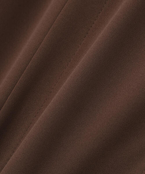 NATURAL BEAUTY BASIC（ナチュラルビューティーベーシック）の「◇メタルボタンフリルスリーブブラウス（シャツ/ブラウス・レディース・オフホワイト/ブルー/ダークブラウン・SMALL/MEDIUM）」の18枚目の写真