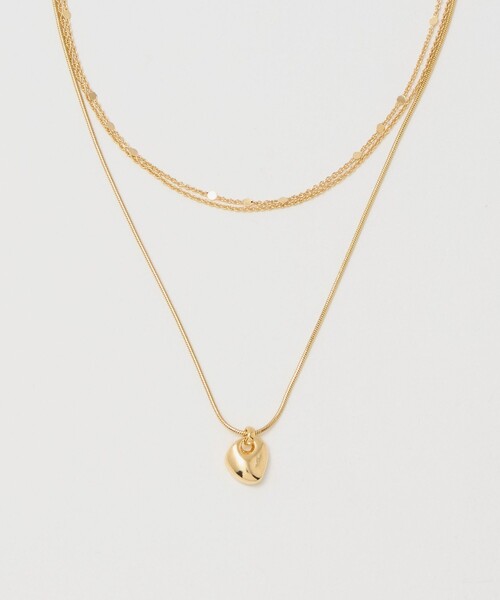 green label relaxing(グリーンレーベルリラクシング)の「3WAY チャーム ネックレス(ネックレス・レディース・シルバー/ゴールド・FREE)」の7枚目の写真