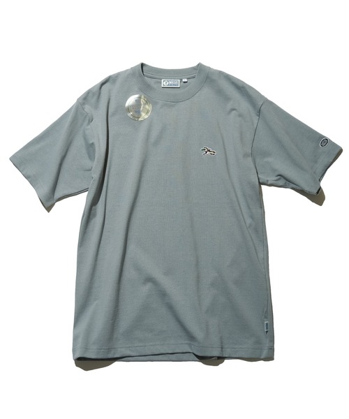 DISCUS ATHLETIC(ディスカス アスレチック)の「DISCUS ATHLETIC ディスカス アスレティック USAコットンワッペンTシャツ(Tシャツ/カットソー・メンズ・ホワイト/ブラック/ライトグレー/サックスブルー・L/M)」の4枚目の写真