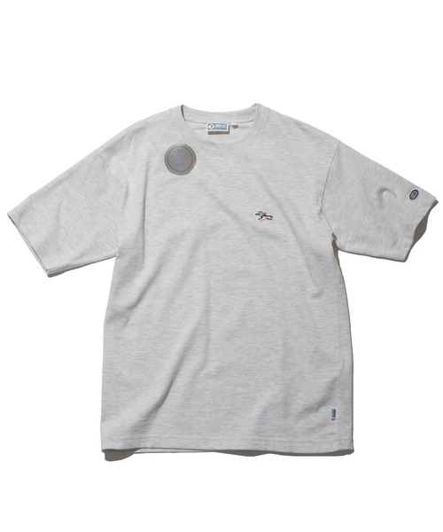 DISCUS ATHLETIC(ディスカス アスレチック)の「DISCUS ATHLETIC ディスカス アスレティック USAコットンワッペンTシャツ(Tシャツ/カットソー・メンズ・ホワイト/ブラック/ライトグレー/サックスブルー・L/M)」の3枚目の写真