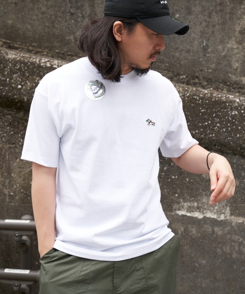 DISCUS ATHLETIC(ディスカス アスレチック)の「DISCUS ATHLETIC ディスカス アスレティック USAコットンワッペンTシャツ(Tシャツ/カットソー・メンズ・ホワイト/ブラック/ライトグレー/サックスブルー・L/M)」の16枚目の写真