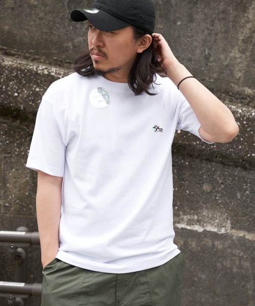 DISCUS ATHLETIC(ディスカス アスレチック)の「DISCUS ATHLETIC ディスカス アスレティック USAコットンワッペンTシャツ(Tシャツ/カットソー・メンズ・ホワイト/ブラック/ライトグレー/サックスブルー・L/M)」の17枚目の写真