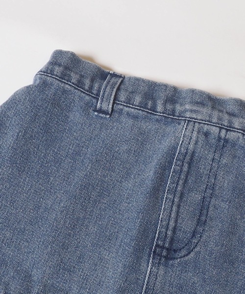 coca（coca）（コカ）の「キッズ　デニムタックスカート（デニムスカート・キッズ・ブルー/ブラック・130/140/150/120）」の13枚目の写真