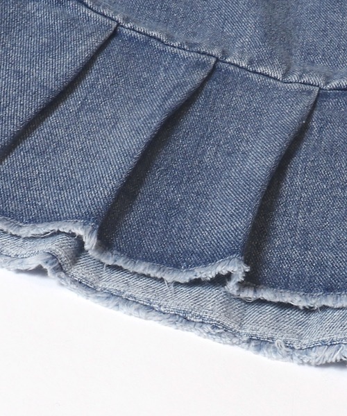 coca（coca）（コカ）の「キッズ　デニムタックスカート（デニムスカート・キッズ・ブルー/ブラック・130/140/150/120）」の14枚目の写真