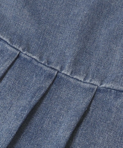 coca（coca）（コカ）の「キッズ　デニムタックスカート（デニムスカート・キッズ・ブルー/ブラック・130/140/150/120）」の19枚目の写真