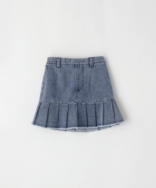 coca（coca）（コカ）の「キッズ　デニムタックスカート（デニムスカート・キッズ・ブルー/ブラック・130/140/150/120）」の15枚目の写真