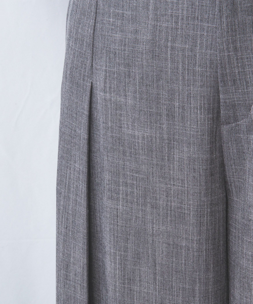 NARACAMICIE（ナラカミーチェ）の「【NARACAMICIE】【セットアップ対応】シャンブレーワイドパンツ（その他パンツ・レディース・ブラック/ブルー・XL/M）」の11枚目の写真
