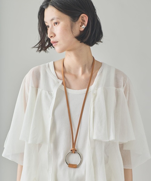 カレンソロジー zＣＳＧ カラビナリングネックレス Curensology(カレンソロジー)/＜CSG＞カラビナリングネックレス