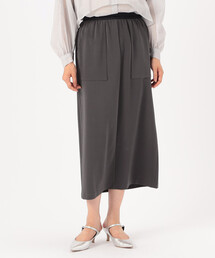 Gabardine K.T | 肉厚ハイテンションポンチ タイトスカート(スカート)