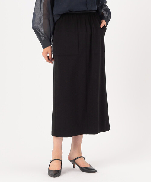 Gabardine K.T(ギャバジンケーティー)の「肉厚ハイテンションポンチ タイトスカート(スカート・レディース・グレー/ブラック・9号)」の18枚目の写真