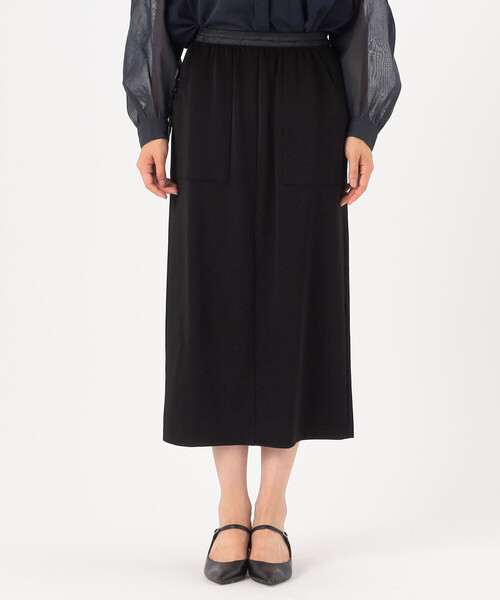 Gabardine K.T(ギャバジンケーティー)の「肉厚ハイテンションポンチ タイトスカート(スカート・レディース・グレー/ブラック・9号)」の14枚目の写真