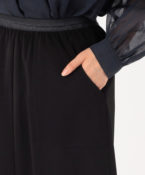 Gabardine K.T(ギャバジンケーティー)の「肉厚ハイテンションポンチ タイトスカート(スカート・レディース・グレー/ブラック・9号)」の6枚目の写真