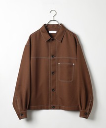 RAGEBLUE | 配色ステッチ/ワークショートジャケット【セットアップ対応】(ブルゾン)