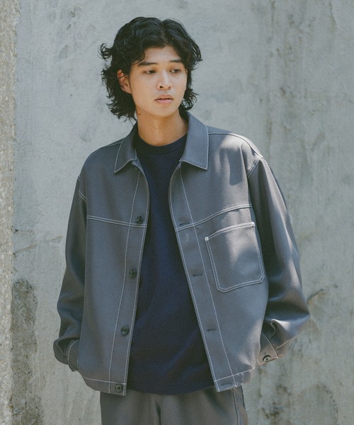 Ryo Takashima ショートブルゾン RYO TAKASHIMA（リョウタカシマ）の「Short Length Drizzler