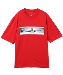 NIKE ナイキ Tシャツ・カットソー 赤 -(XS位) 3801924O0003 90's USA製【ナイキ】【NIKE】【シルバーロゴ】赤【Tシャツ