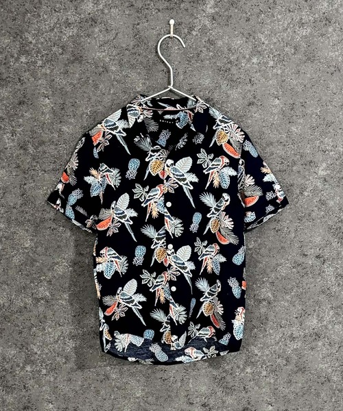 THE CASUAL（カジュアル）の「キッズ　アロハシャツ（シャツ/ブラウス・キッズ・イエロー系/ブラック系/サックスブルー系/グリーン系/グリーン系1/ピンク系/ブラック系1/ホワイト系・140cm/130cm/120cm/110cm/160cm/150cm）」の18枚目の写真