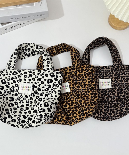 Mignonjour/ヒョウ柄ミニトートバッグ M2784（トートバッグ）｜VIBGYOR