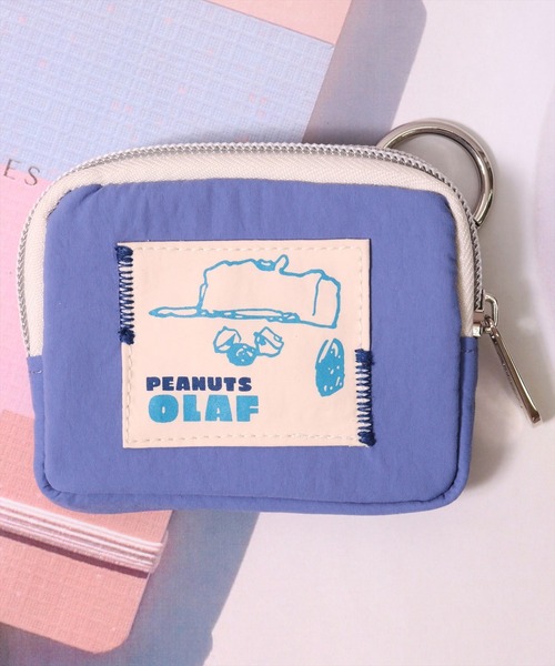 PEANUTS（ピーナッツ）の「(ACT)【PEANUTS】フェイス プリント ナイロン ミニポーチ（ポーチ・レディース・ライトベージュ/チャコールグレー/ブルー/イエロー/スモークピンク・ONE SIZE）」の15枚目の写真