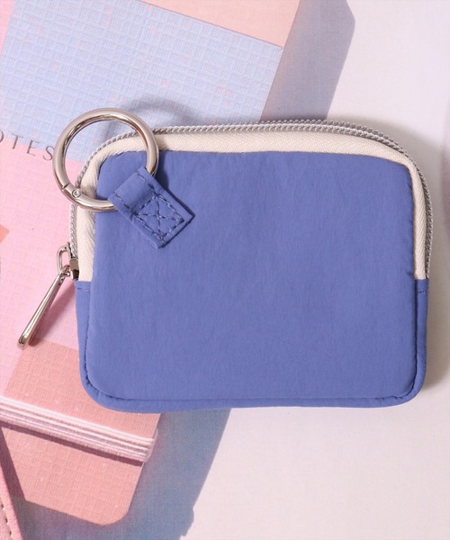 PEANUTS（ピーナッツ）の「(ACT)【PEANUTS】フェイス プリント ナイロン ミニポーチ（ポーチ・レディース・ライトベージュ/チャコールグレー/ブルー/イエロー/スモークピンク・ONE SIZE）」の16枚目の写真