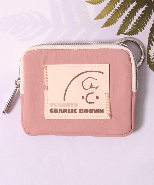 PEANUTS（ピーナッツ）の「(ACT)【PEANUTS】フェイス プリント ナイロン ミニポーチ（ポーチ・レディース・ライトベージュ/チャコールグレー/ブルー/イエロー/スモークピンク・ONE SIZE）」の19枚目の写真