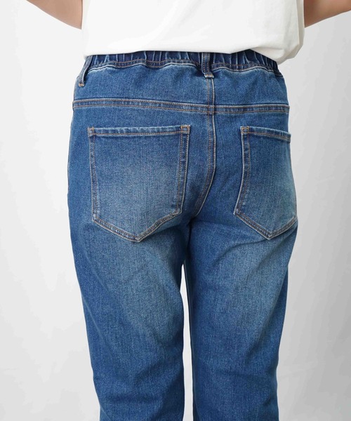 LUCA/LADY LUCK LUCA(ルカ/レディラックルカ)の「LC/LLL デニムドロストパンツ(デニムパンツ・レディース・ホワイト/インディゴブルー/ブラック・36/38)」の9枚目の写真