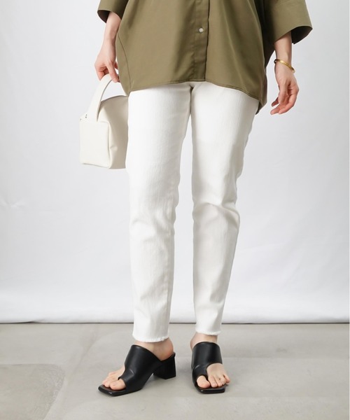 LUCA/LADY LUCK LUCA(ルカ/レディラックルカ)の「LC/LLL デニムドロストパンツ(デニムパンツ・レディース・ホワイト/インディゴブルー/ブラック・36/38)」の22枚目の写真