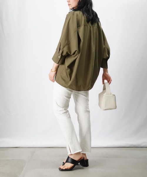 LUCA/LADY LUCK LUCA(ルカ/レディラックルカ)の「LC/LLL デニムドロストパンツ(デニムパンツ・レディース・ホワイト/インディゴブルー/ブラック・36/38)」の21枚目の写真