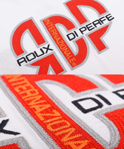 Felt-Maglietta（フェルトマリエッタ）の「[ROUXDI PERFE ルゥディパフィー]フロントべーちゃん＆バックRDPロゴ刺繍Tシャツ（Tシャツ/カットソー・メンズ・ブラック/ホワイト・SMALL/MEDIUM/LARGE）」の20枚目の写真