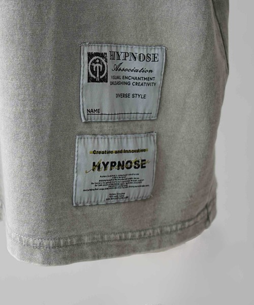 MAISON SPECIAL（メゾンスペシャル）の「【Hypnose Association for MAISON SPECIAL】「Eagle」Prime-Over Crew Neck T-Shirt/イーグルプライムオーバークルーネックTシャツ（Tシャツ/カットソー・メンズ・ブラック/ライトグレー・2/1）」の9枚目の写真