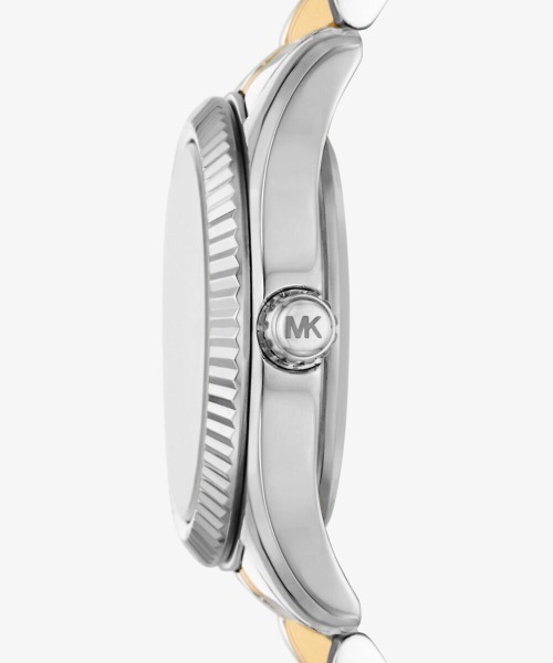MICHAEL KORS(マイケルコース)の「PETITE LEXINGTON パヴェ ツートーン ウォッチ(アナログ腕時計・レディース・その他・FREE)」の2枚目の写真