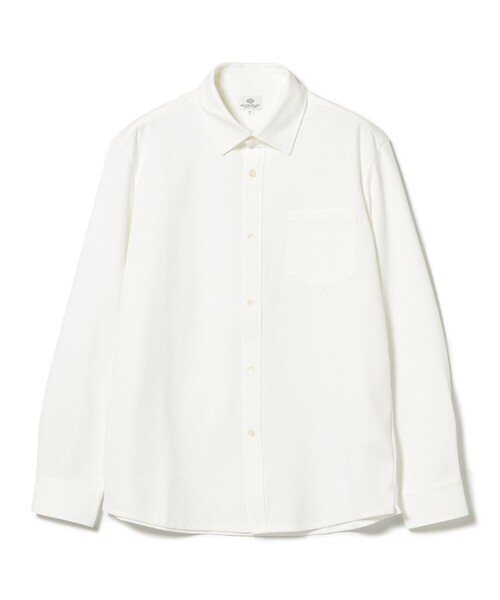 BEAMS HEART（ビームスハート）の「ライトポンチ ジャージ ソリッド シャツ 25AW（シャツ/ブラウス・メンズ・ホワイト/ネイビー/ブラック系その他4・SMALL/X-LARGE/MEDIUM/LARGE）」の2枚目の写真