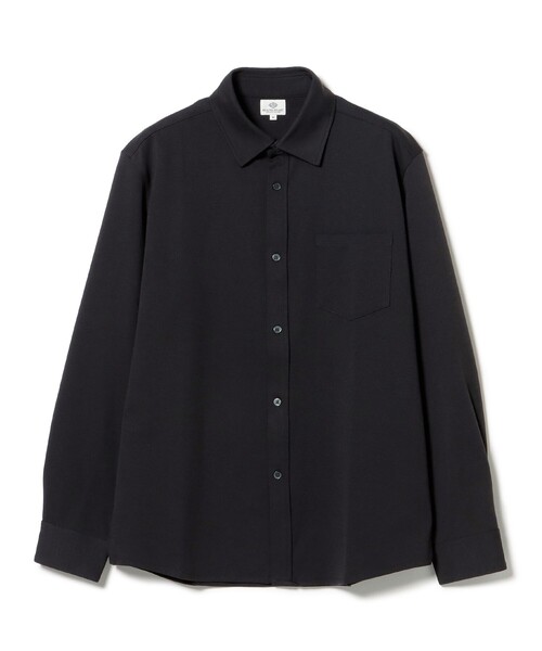 BEAMS HEART（ビームスハート）の「ライトポンチ ジャージ ソリッド シャツ 25AW（シャツ/ブラウス・メンズ・ホワイト/ネイビー/ブラック系その他4・SMALL/X-LARGE/MEDIUM/LARGE）」の17枚目の写真
