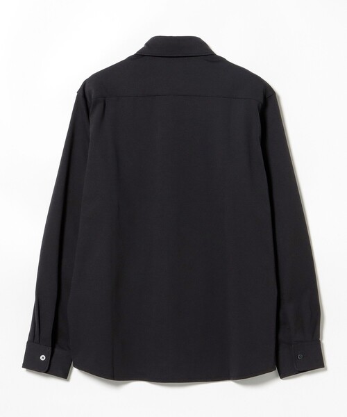 BEAMS HEART（ビームスハート）の「ライトポンチ ジャージ ソリッド シャツ 25AW（シャツ/ブラウス・メンズ・ホワイト/ネイビー/ブラック系その他4・SMALL/X-LARGE/MEDIUM/LARGE）」の6枚目の写真