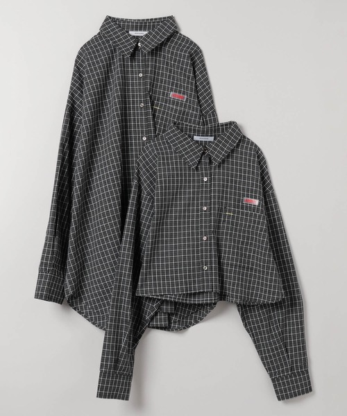 ブラウス シャツ 「25quee」ストリートアソートBIGシャツ/579596 レディース JEANASIS ブラウス シャツ 「25quee」ストリートアソートBIG