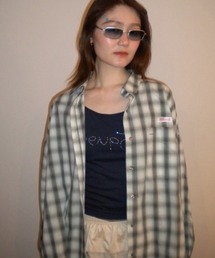 JEANASIS（ジーナシス）の「【25quee】ストリートアソートBIGシャツ/579596（シャツ/ブラウス）」