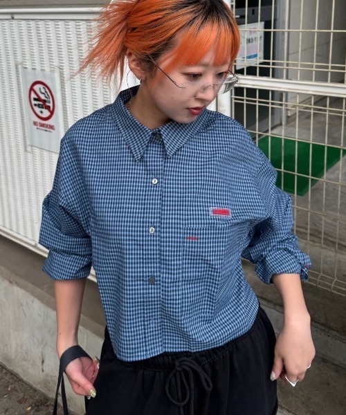 ブラウス シャツ 「25quee」ストリートアソートBIGシャツ/579596 レディース JEANASIS ブラウス シャツ 「25quee」ストリートアソートBIG